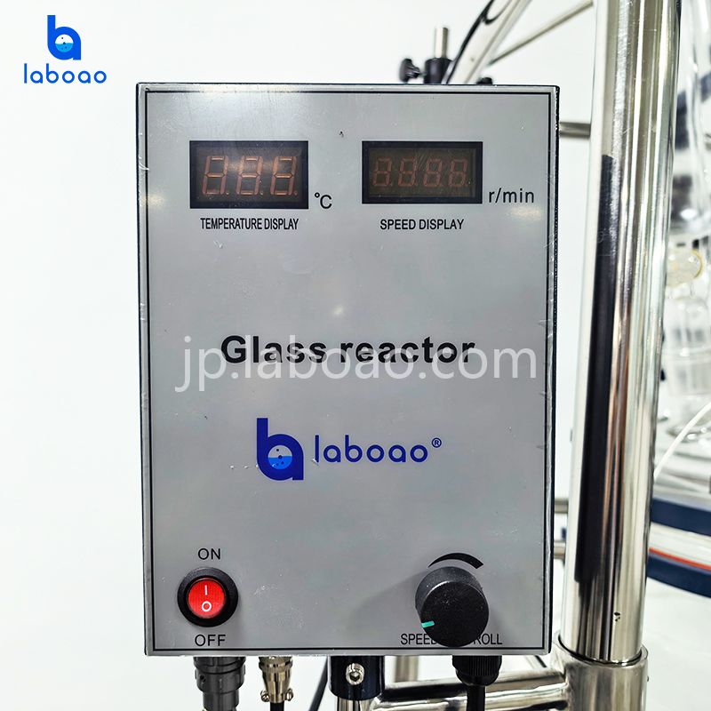 100L結晶化フィルタージャケット付きガラス反応器