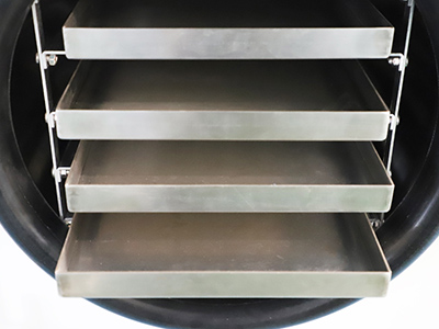 4〜6kgの小型食品冷凍乾燥機 詳細 - ステンレス鋼の材料の皿および乾燥室。